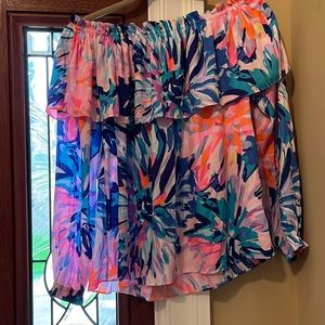 Lilly Pulitzer s off shoulder top